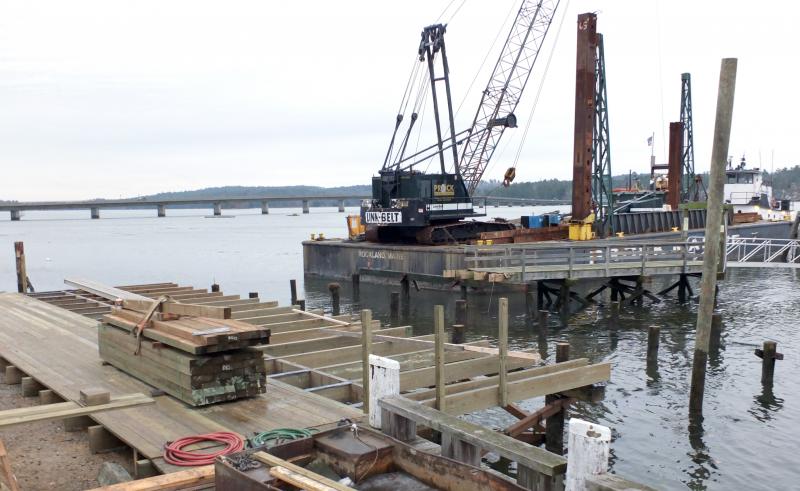 Wiscasset pier